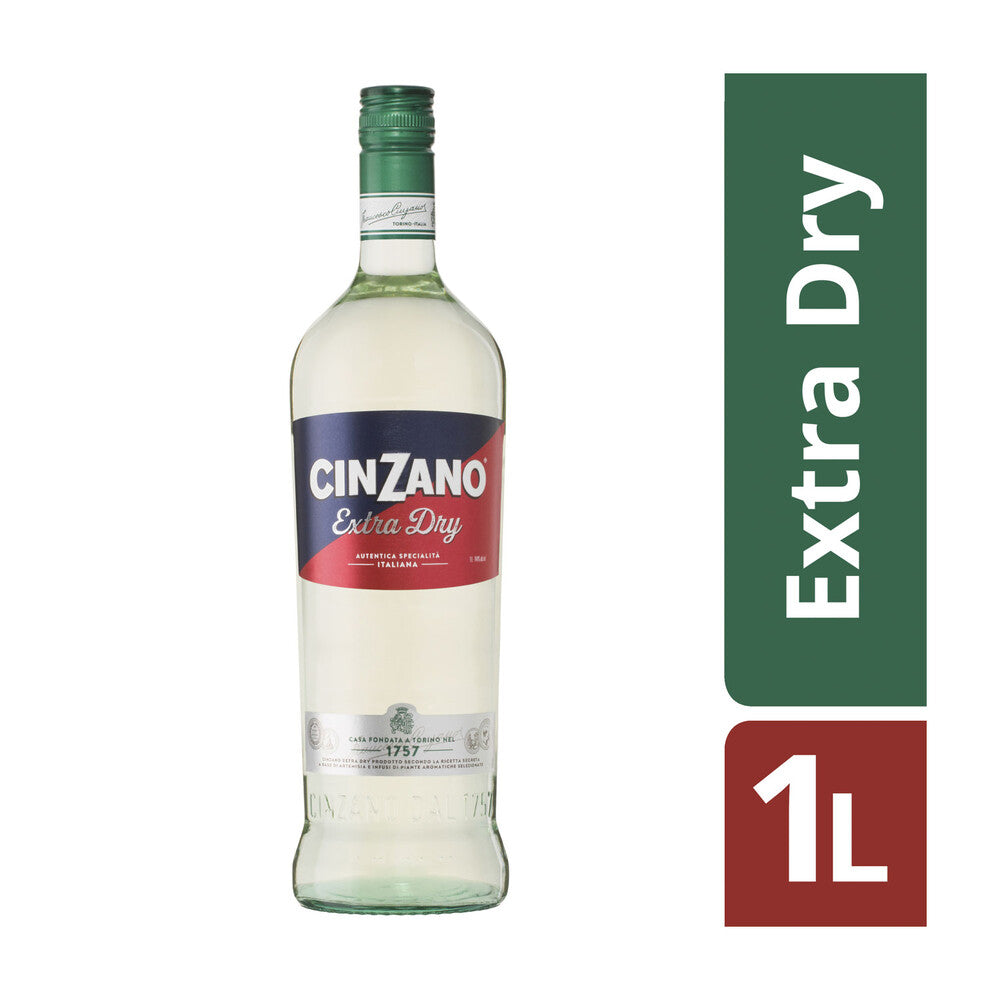 Cinzano Dry Vermouth 1000ml - 1 Each