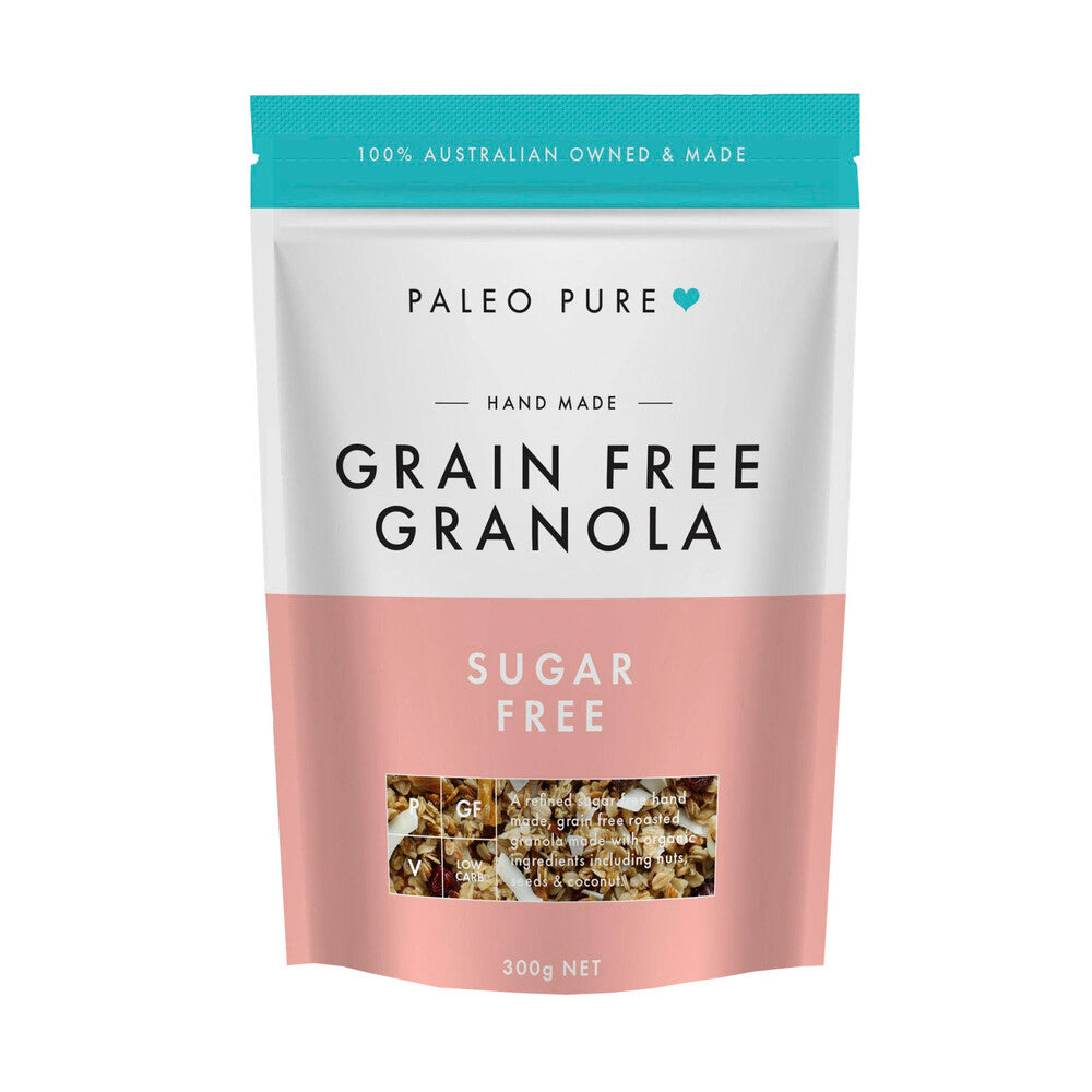 Paleo Pure Grain Free Granola Sugar Free - 300g