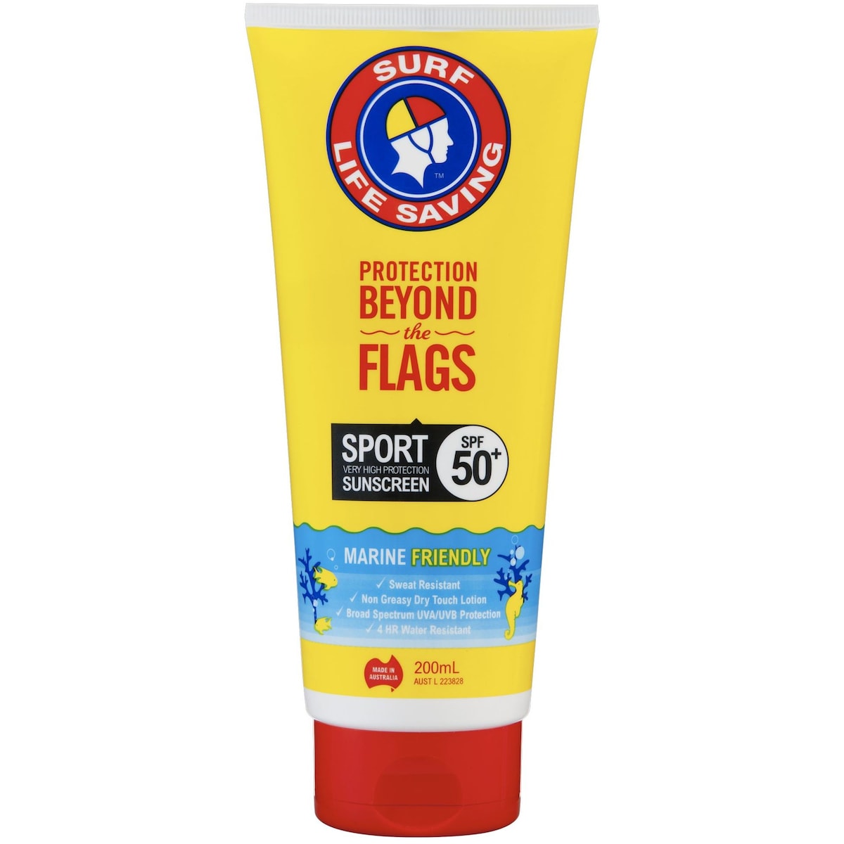 Surf Life Saving Sunscreen Sport Spf 50+ 200ml