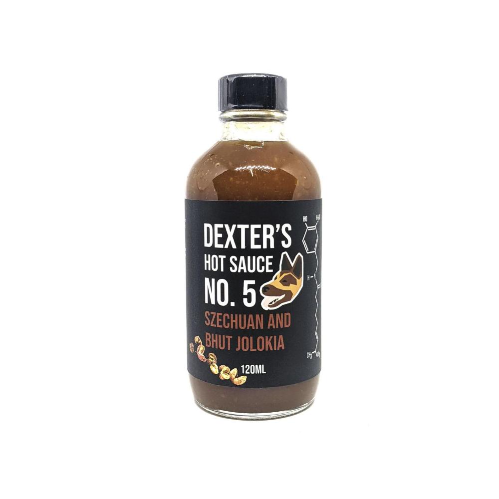 Dexter's Hot Sauce No.5 Szechuan And Bhut Jolokia - 120mL