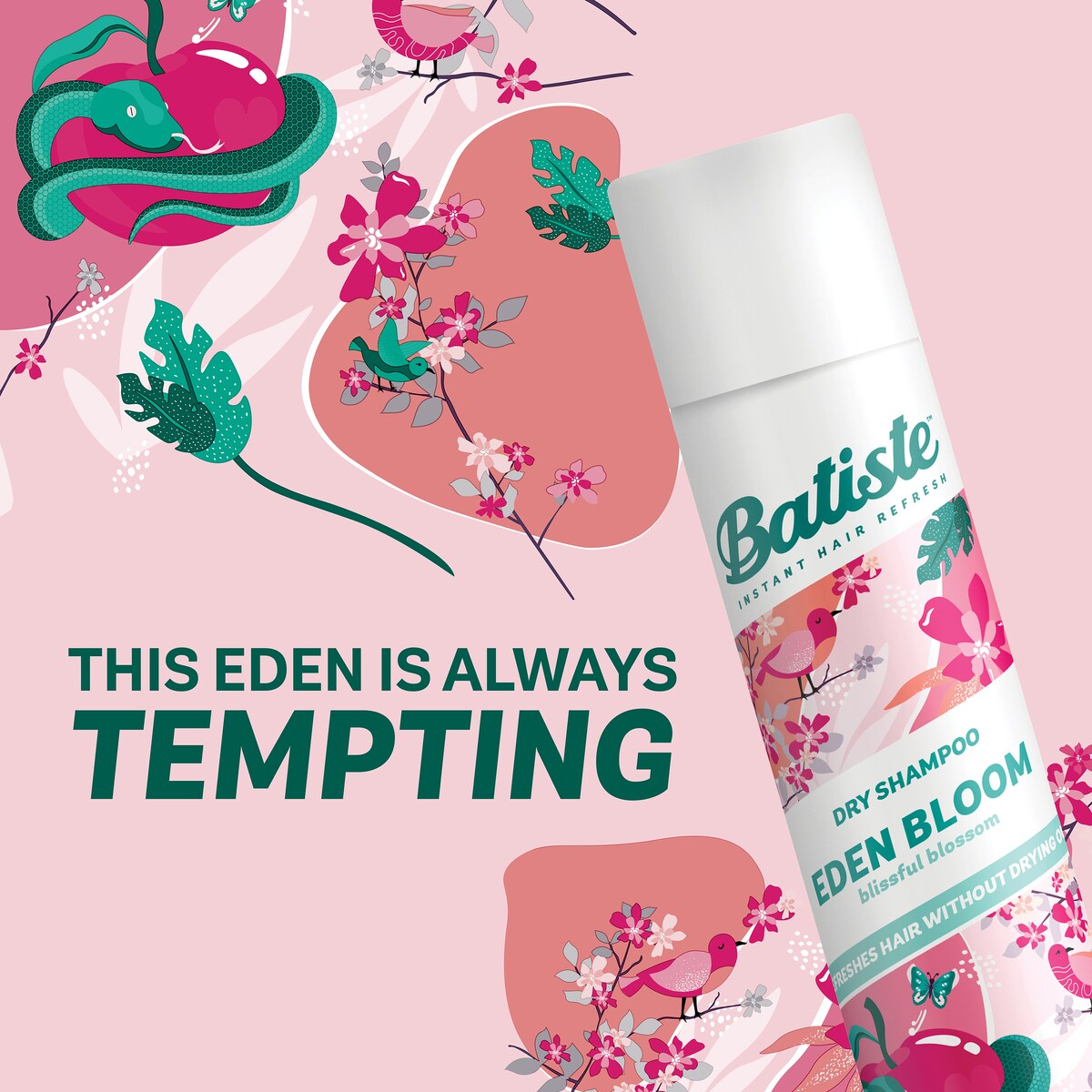 Batiste Limited Edition Eden Dry Shampoo 200mL