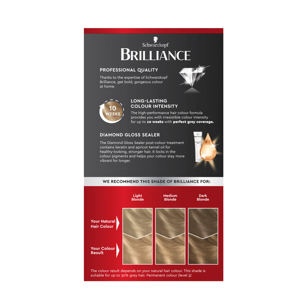 Schwarzkopf Brilliance Timeless Blonde 25 - 1 pack