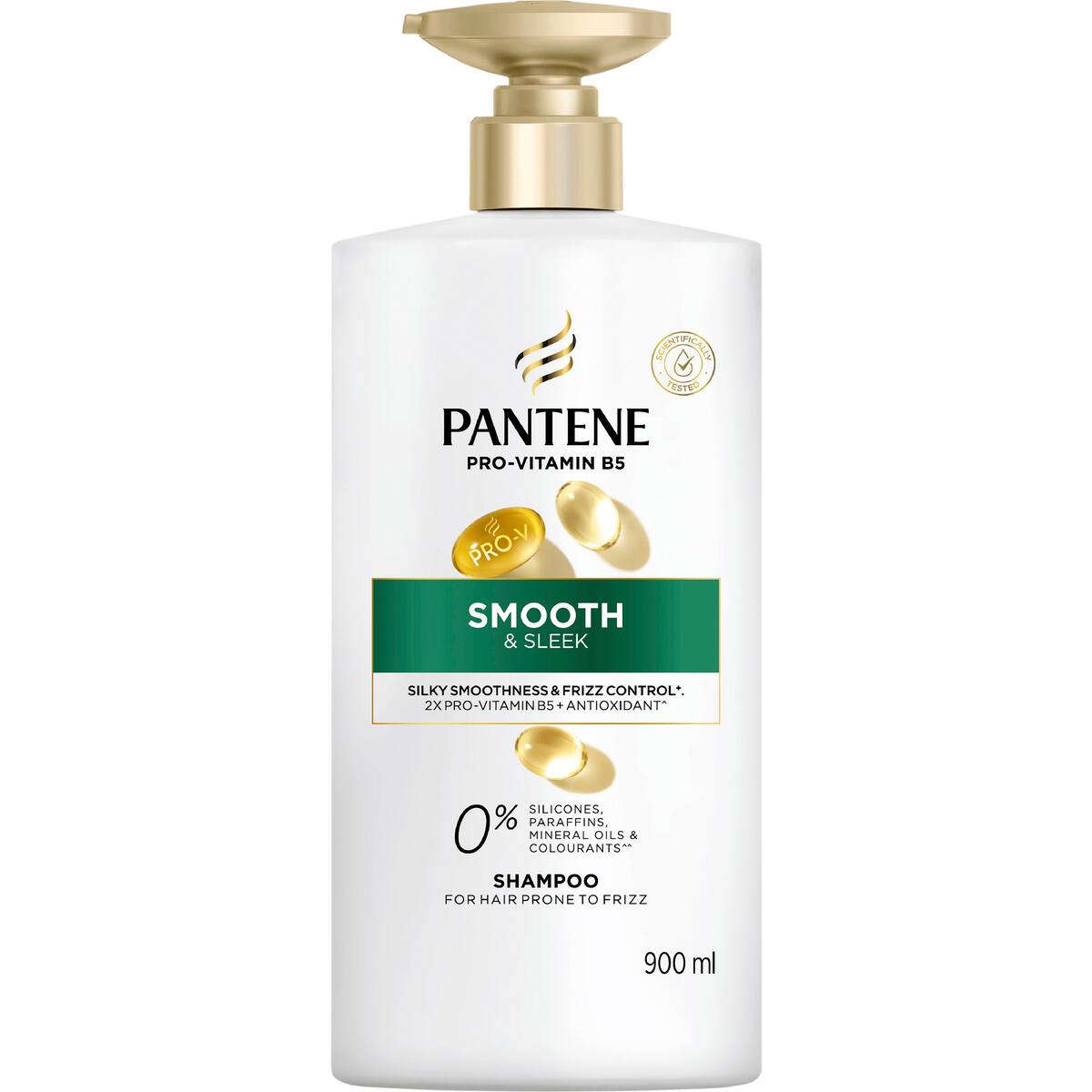 Pantene Pro V Smooth & Sleek Shampoo 900ml