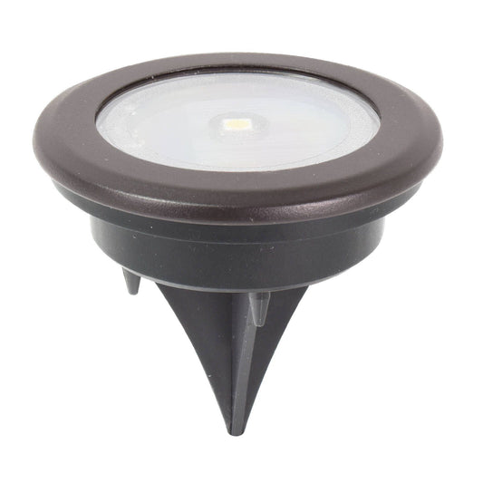 Click Orb LED Disc Light - 70mm - Black - 8 Pack