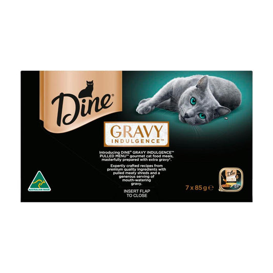 Dine Gravy Indulgence Wet Cat Food Chicken In Gravy 7x85g - 7 Pack