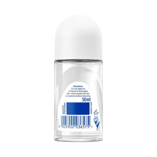 Nivea Deo Roll On Female Invisible Black And White ear - 50mL