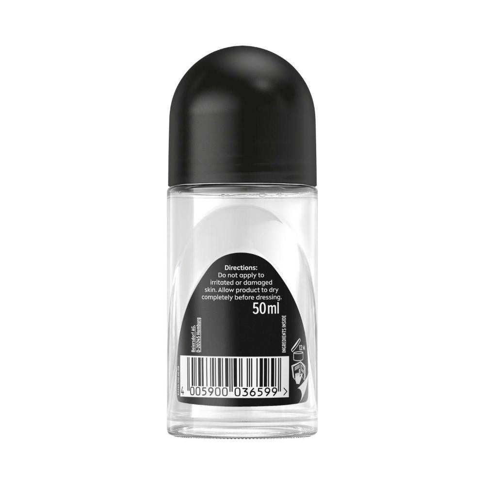 Nivea Deo Roll On Men Invisible Black And White - 50mL