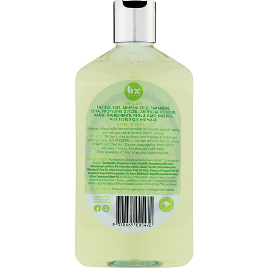 Bx Earth Body Wash Refresh Thyself 600ml