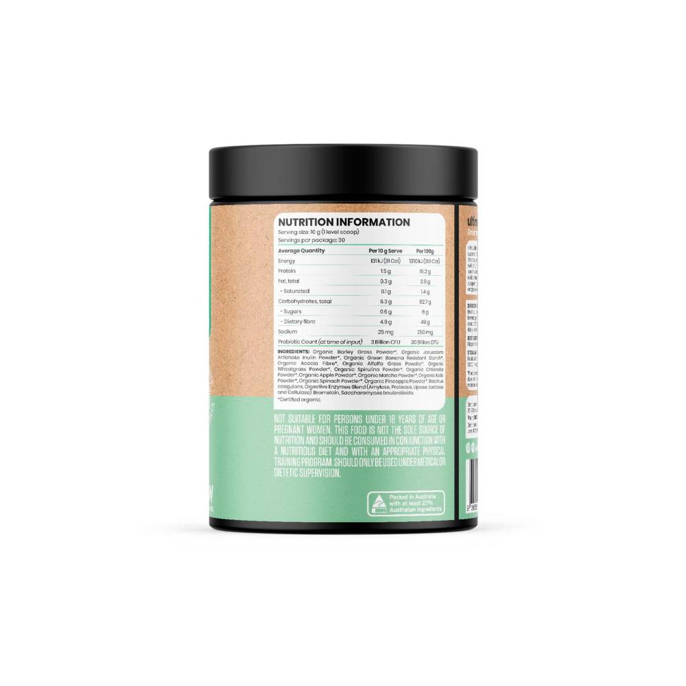Braw Ultimate Greens + 30 Serves Natural - 300g