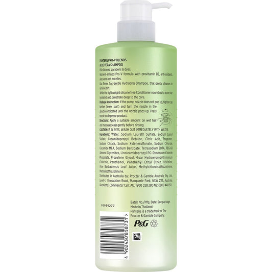 Pantene Micellar Aloe Vera Hydrating Shampoo 530mL