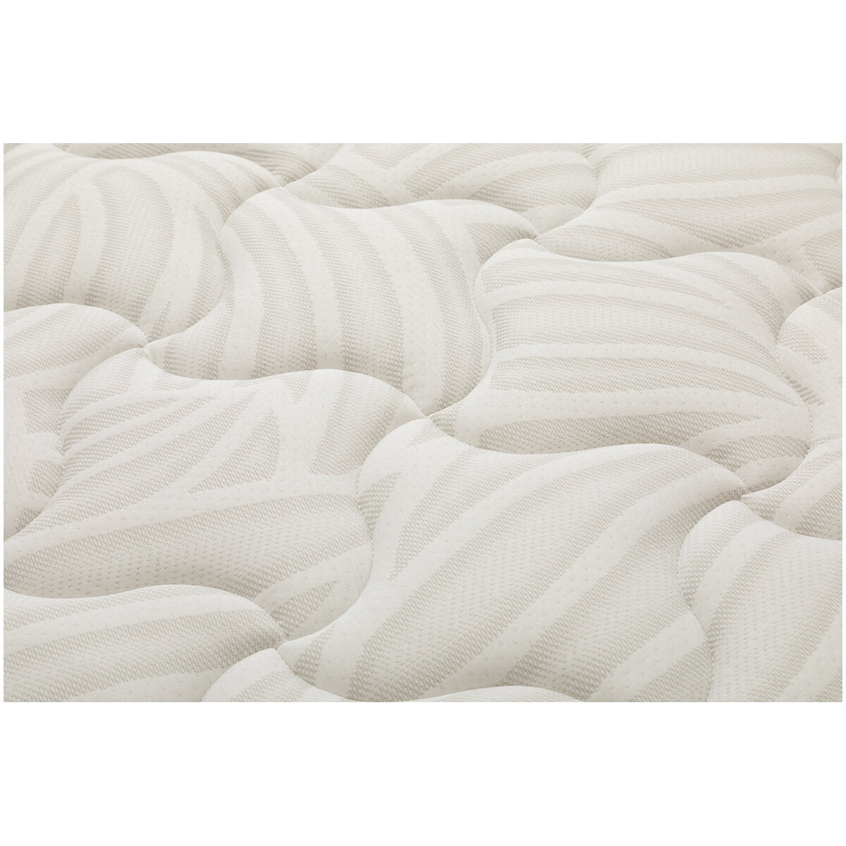 Sealy Yarley Queen Mattress White Foams & Spring Unit 240kg