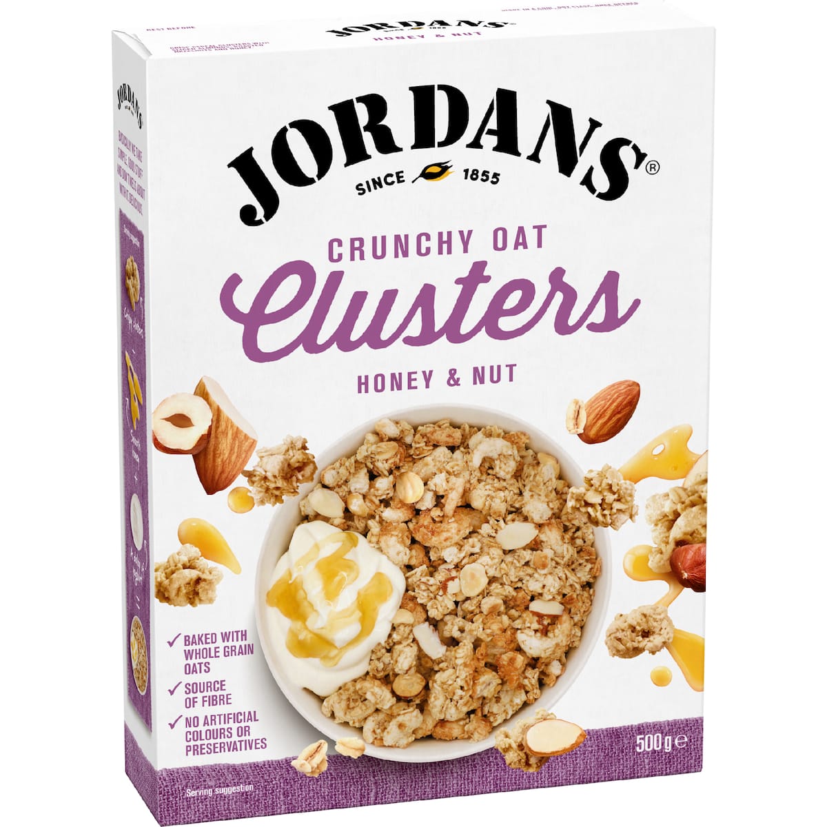 Jordans Cluster Bites Honey Nut 500g