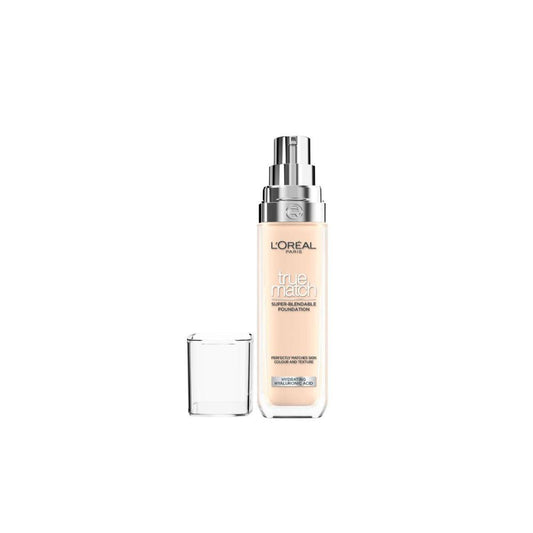 L'Oreal True Match Liquid Foundation W1 Golden Ivory - 30mL