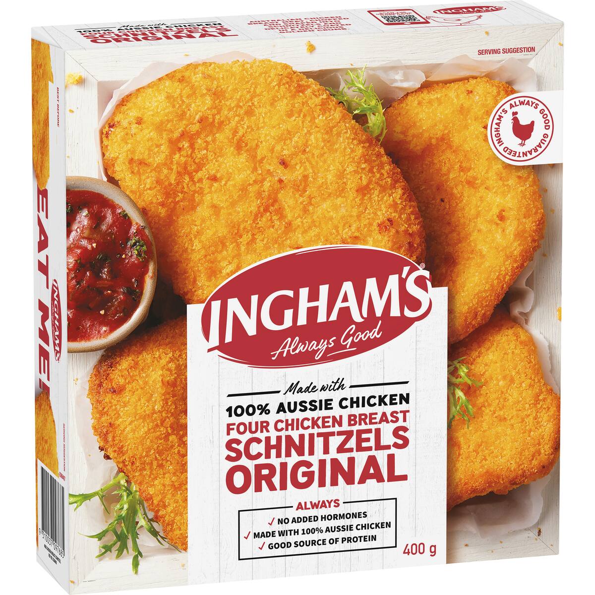 Ingham's Chicken Breast Schnitzel 400g