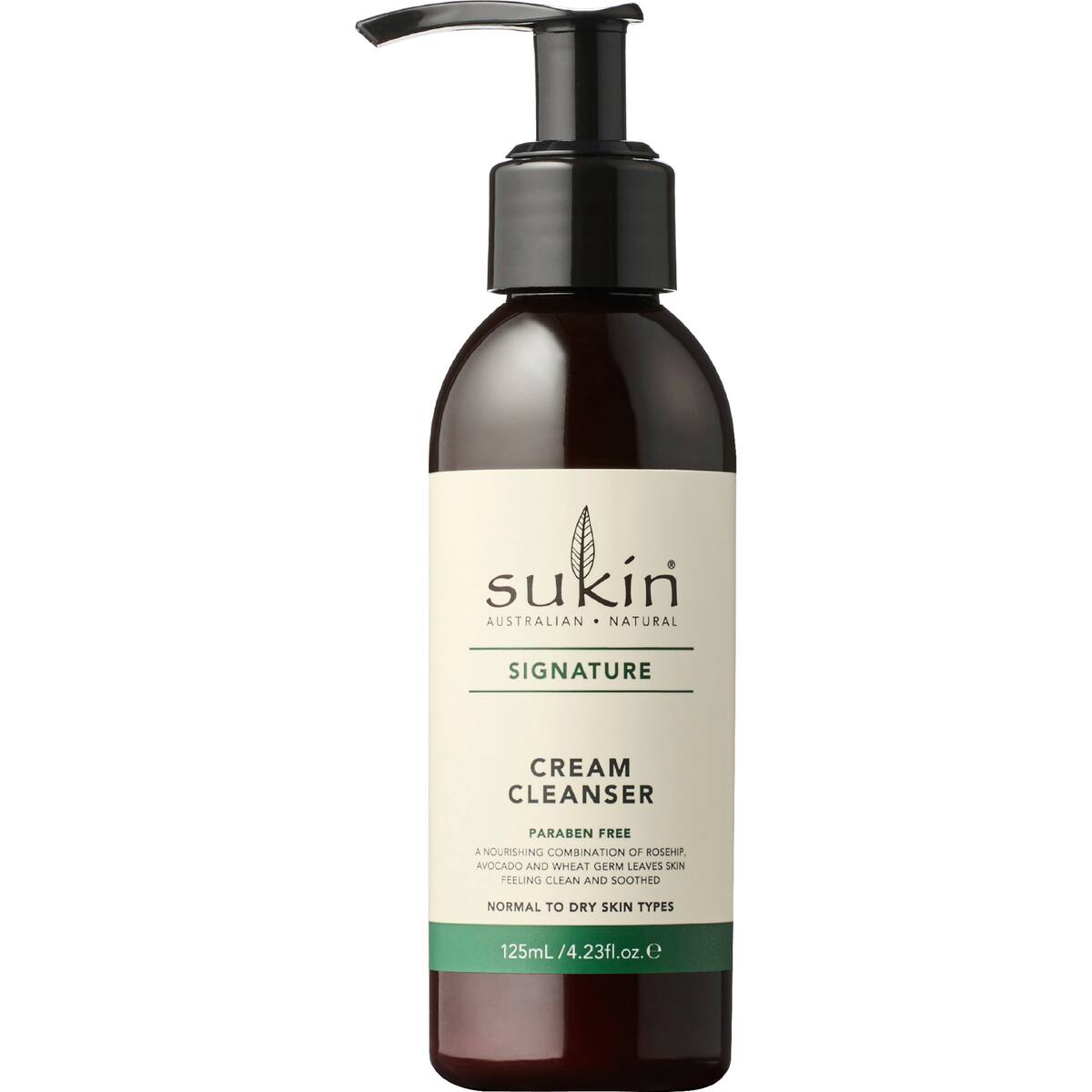 Sukin Signature Cream Cleanser Pump 125ml