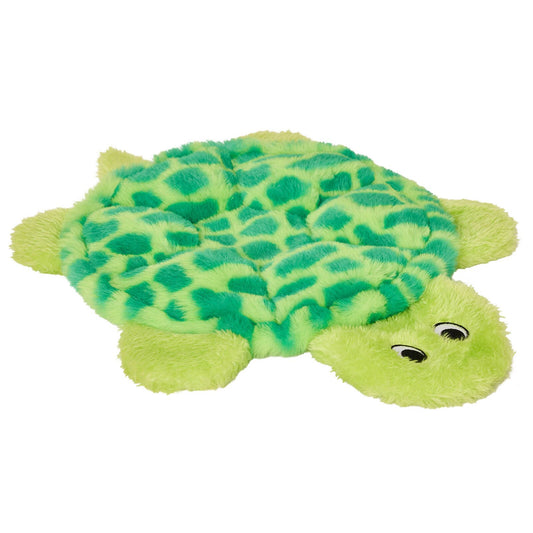 Happy Tails Multi Squeaker Turtle Plush Toy