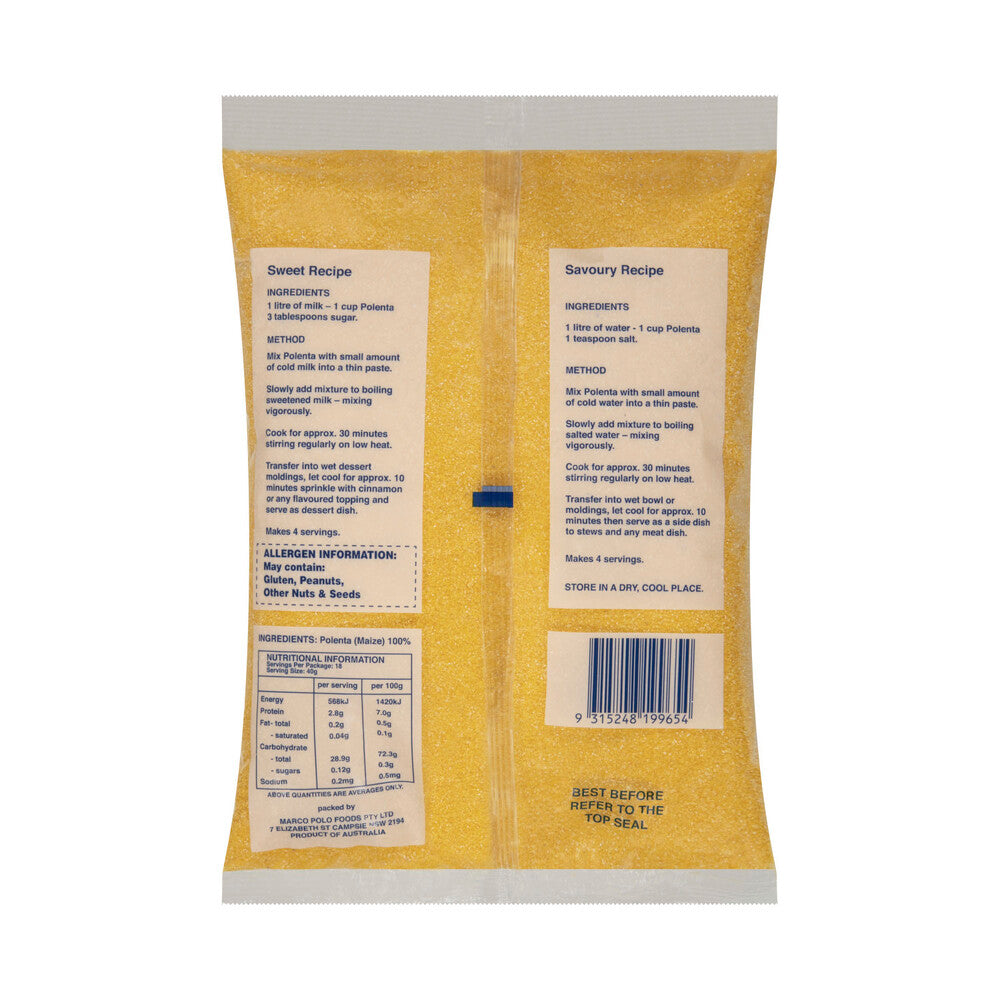 Marco Polo Polenta - 750g