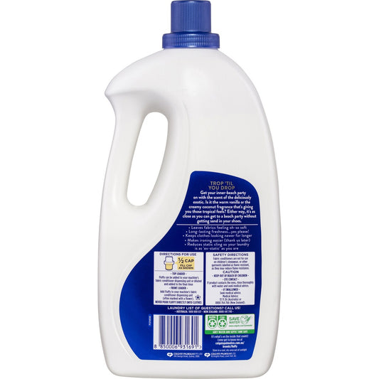 Fluffy Ultra Fabric Softener Vanilla & Coconut 1.9L
