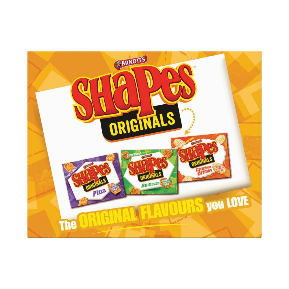 Arnott's Shapes Cheddar - 175g