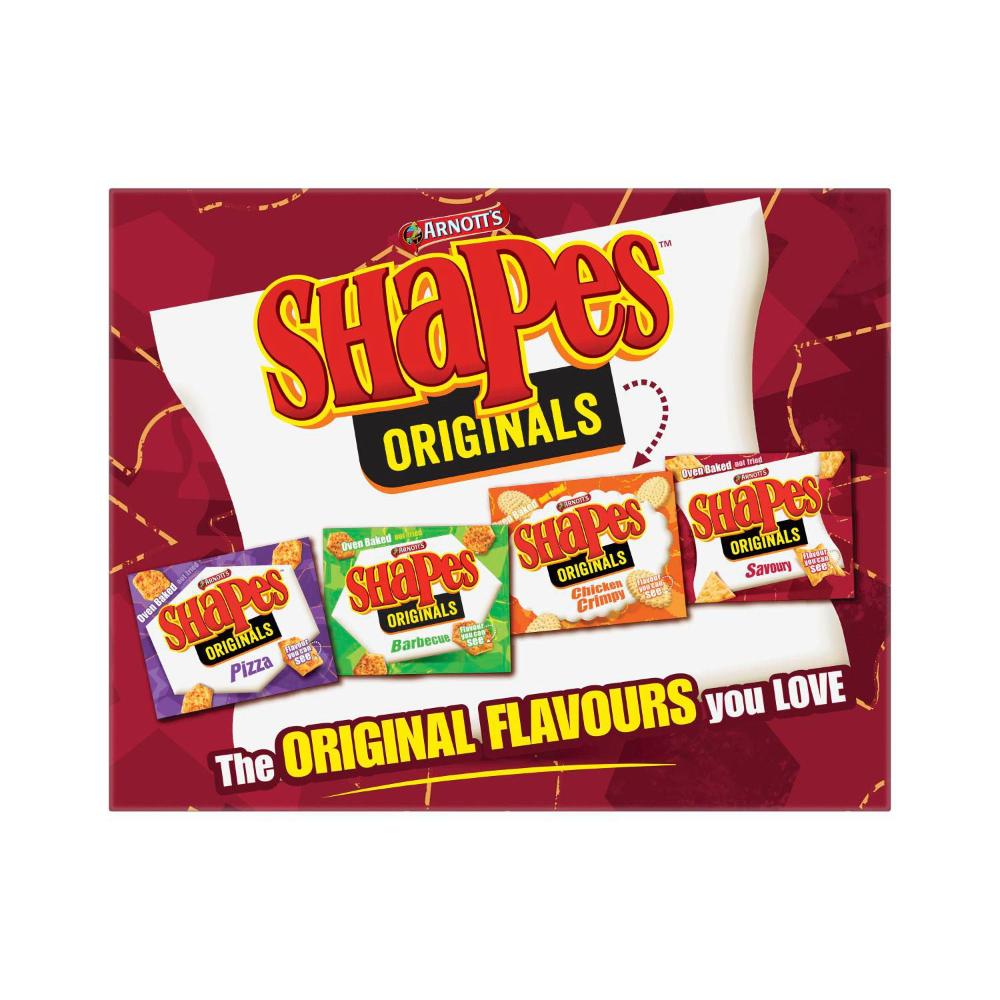 Arnott's Shapes Savoury - 185g