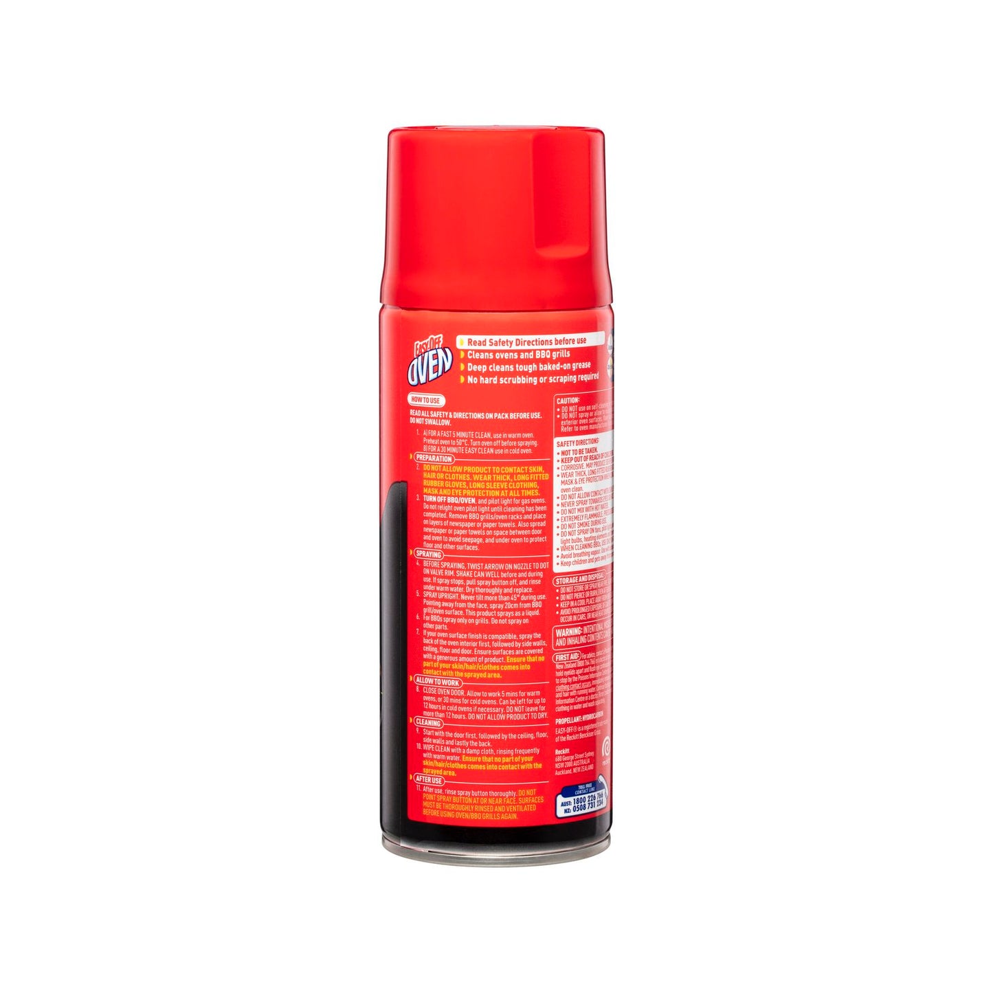 Easy Off Heavy Duty Oven BBQ Cleaner Spray - 325g