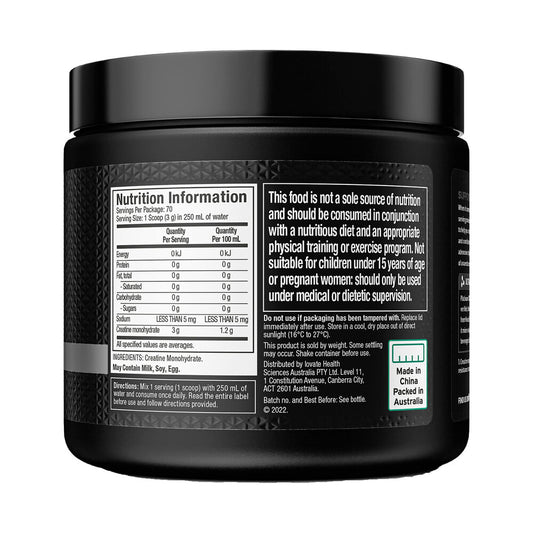Muscletech Platinum 100% Creatine Monohydrate Unflavoured - 210g