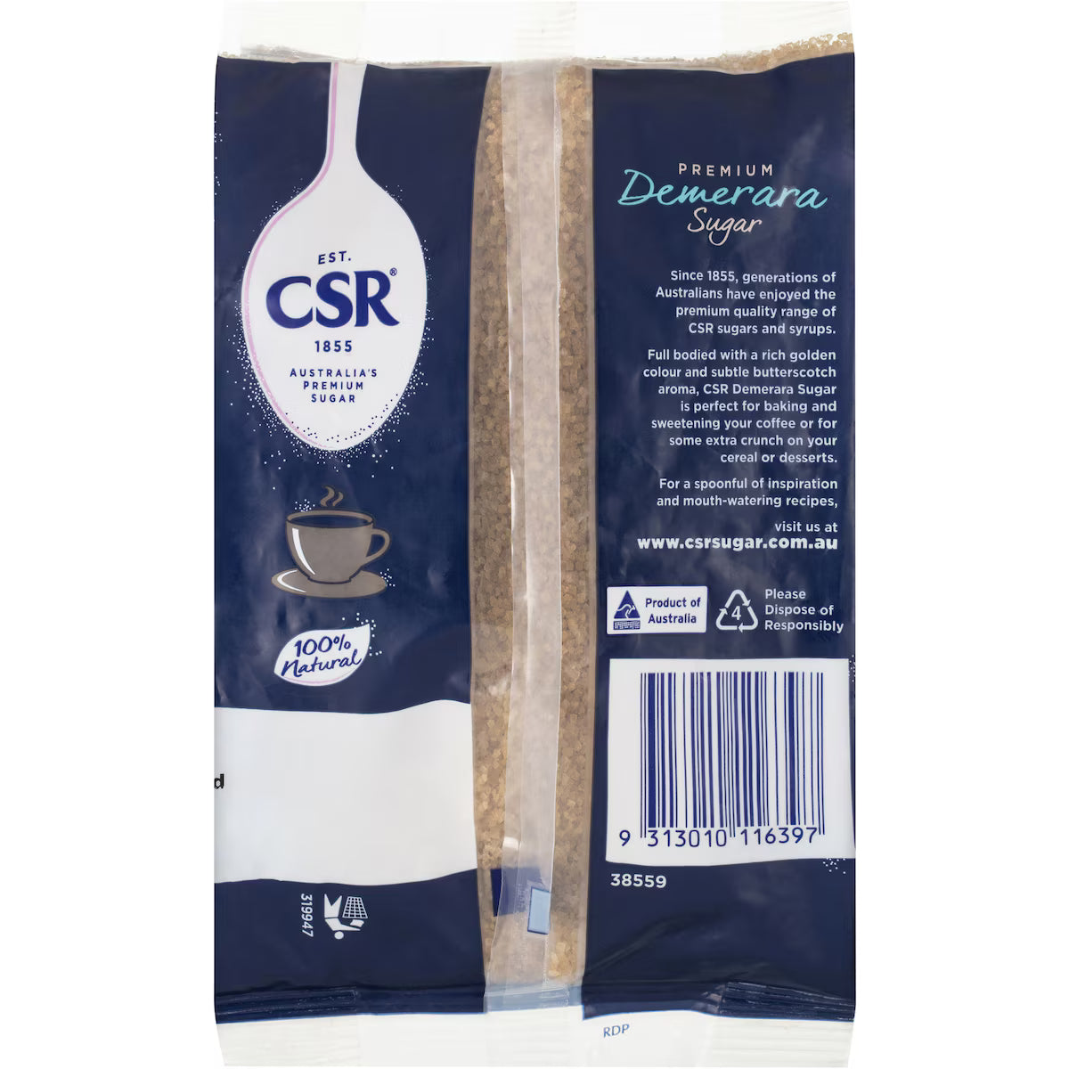 CSR Demerara Sugar | 375g