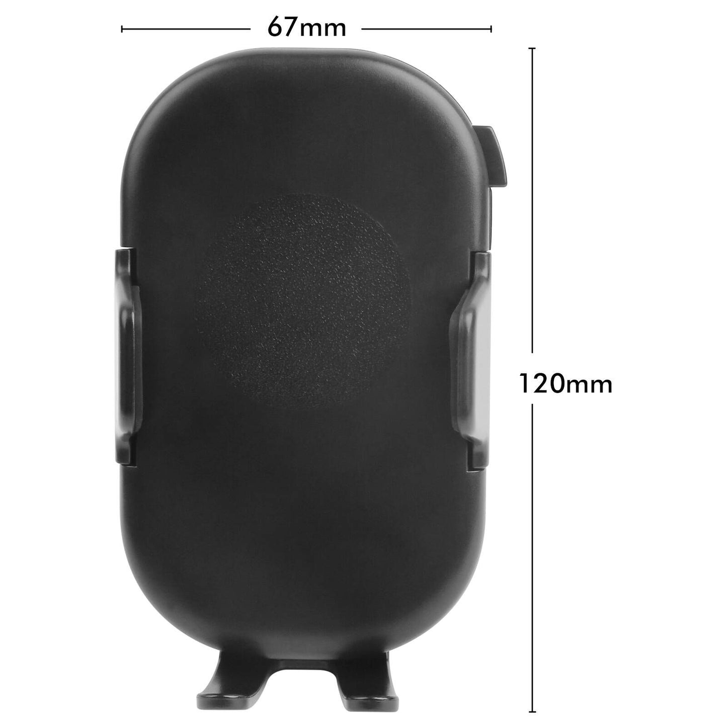 Antsig Wireless Charger Car Vent Mount - 15W - Black