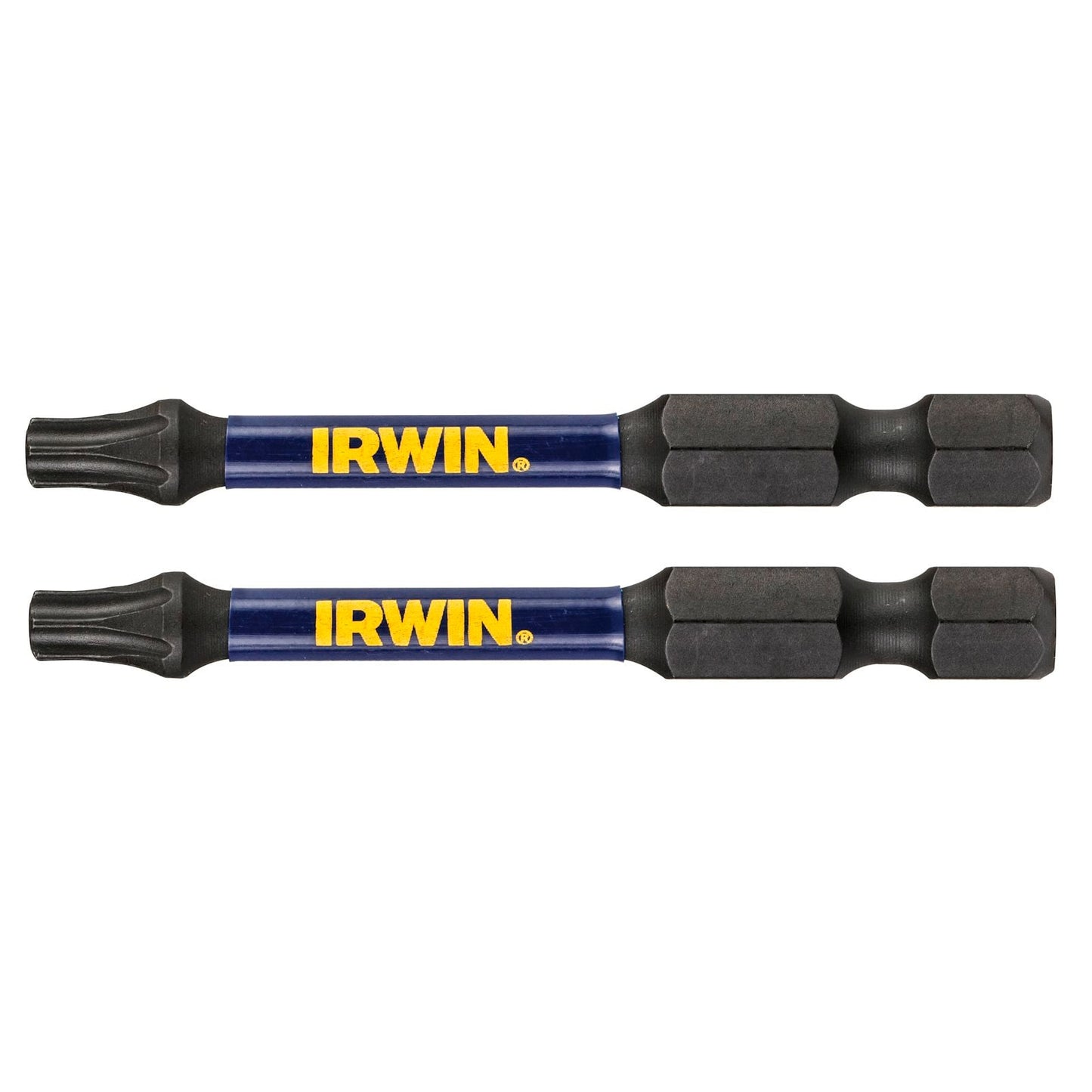 Irwin Impact Pro Performance Bits - T25 - 57mm - 2 Pack