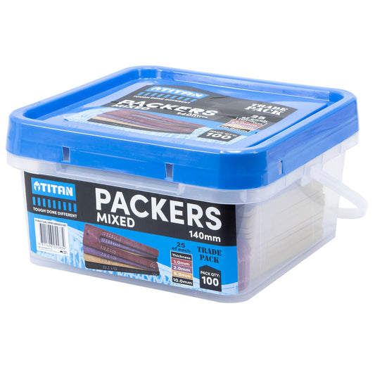 Titan Mixed Window Packers - 140mm - 100 Piece