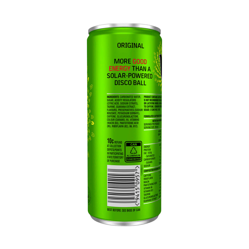 V Energy Drink Can - 250mL