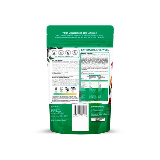 Morlife Alkalising Greens Berry Burst - 200g
