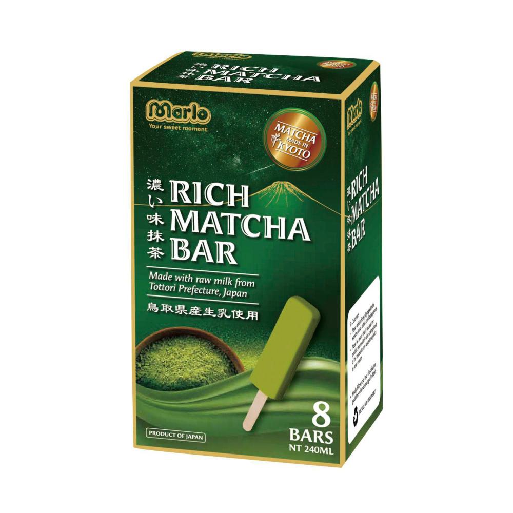 Marlo Rich Matcha Bars 8 Pack - 240mL
