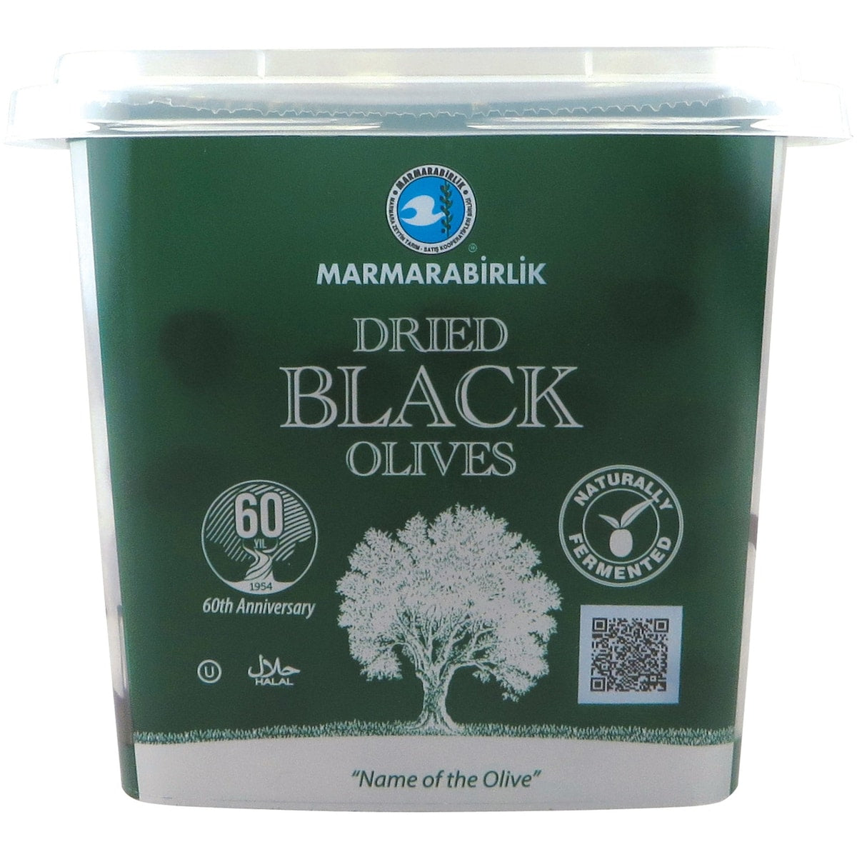 Marmarabirlik Dry Black Olives Green 400g