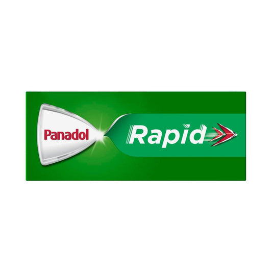 Panadol Rapid Paracetamol Pain Relief Caplets - 16 Pack