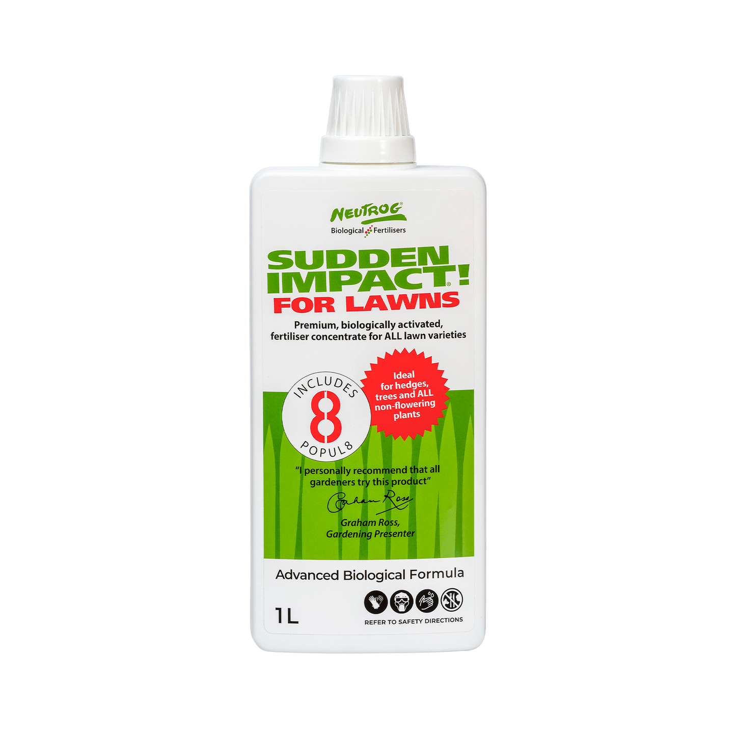 Neutrog Sudden Impact for Lawns Liquid Concentrate - 1L