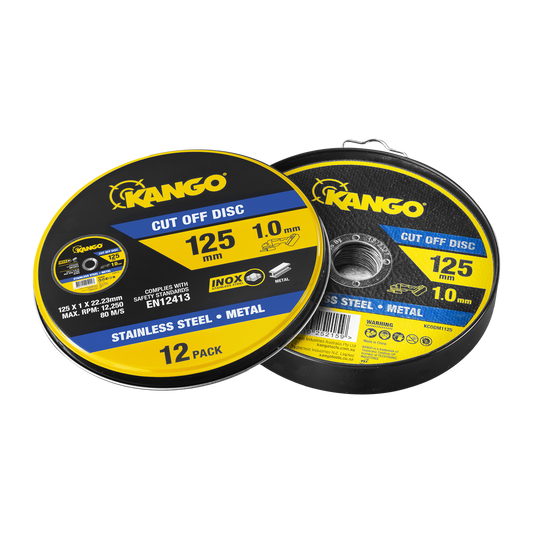 Kango Metal Cut Off Discs 125mm 12 Pack