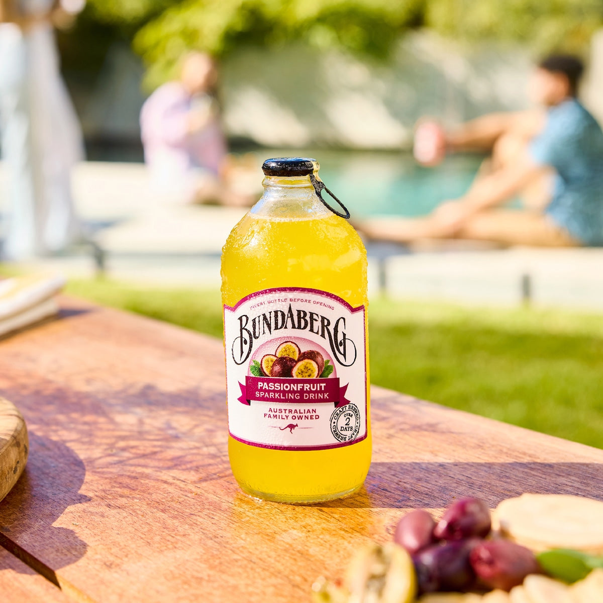 Bundaberg Sparkling Passionfruit Drink 375ml X 4 Pack