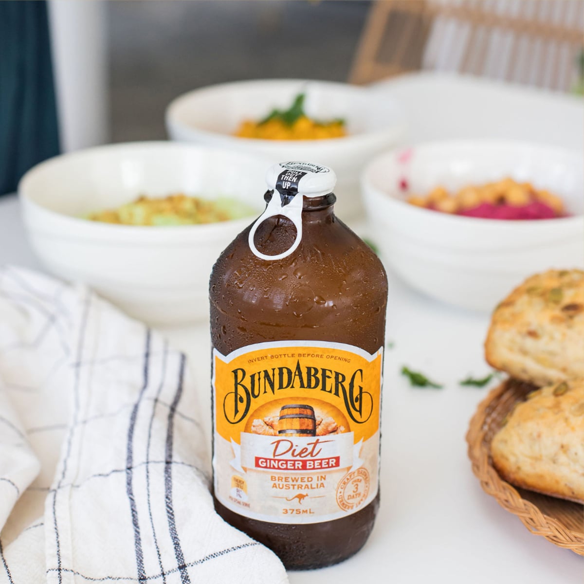 Bundaberg Diet Ginger Beer 375ml X 10 Pack