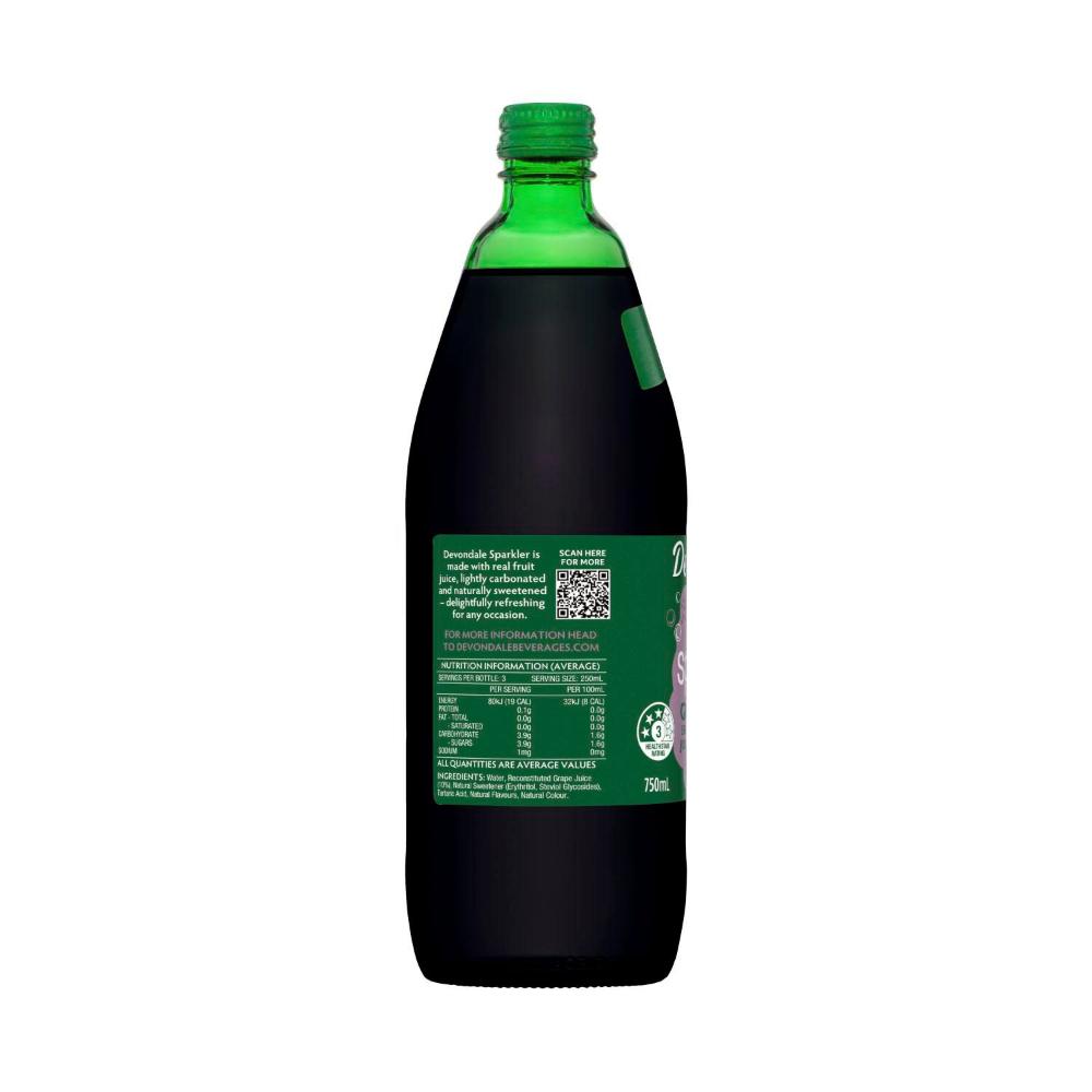 Devondale Sparkler Grape - 750mL