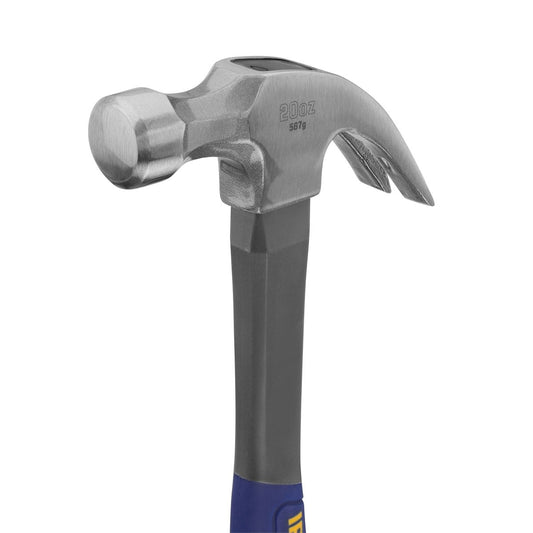 Irwin Fibreglass Hammer - 20oz - Fibreglass - ProTouch Grip