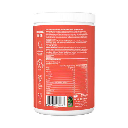 Myprotein Clear Whey Isolate Watermelon 20 Servings - 500g