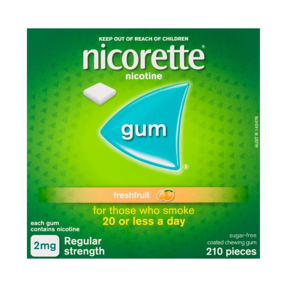 Nicorette Fresh Fruit 2mg - 210 Pack