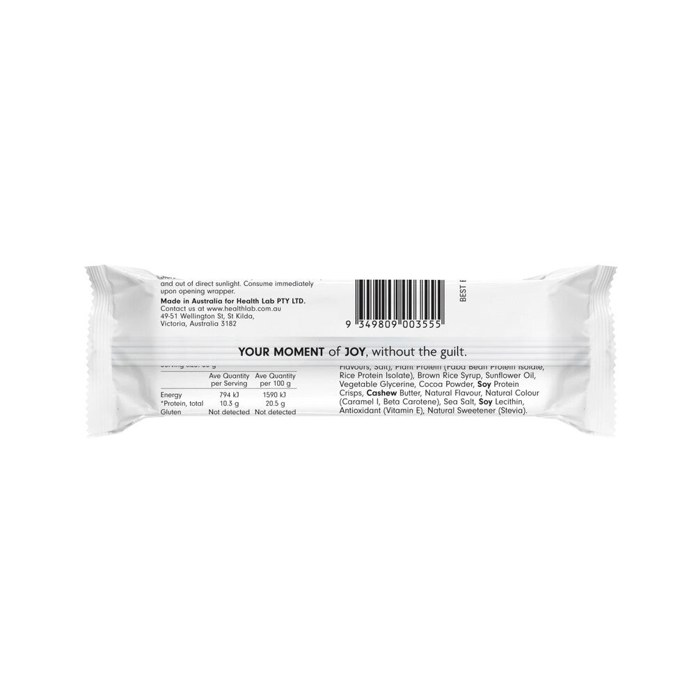 Health Lab Choc Caramel Fudge Cake Plant-protein Bar - 50g