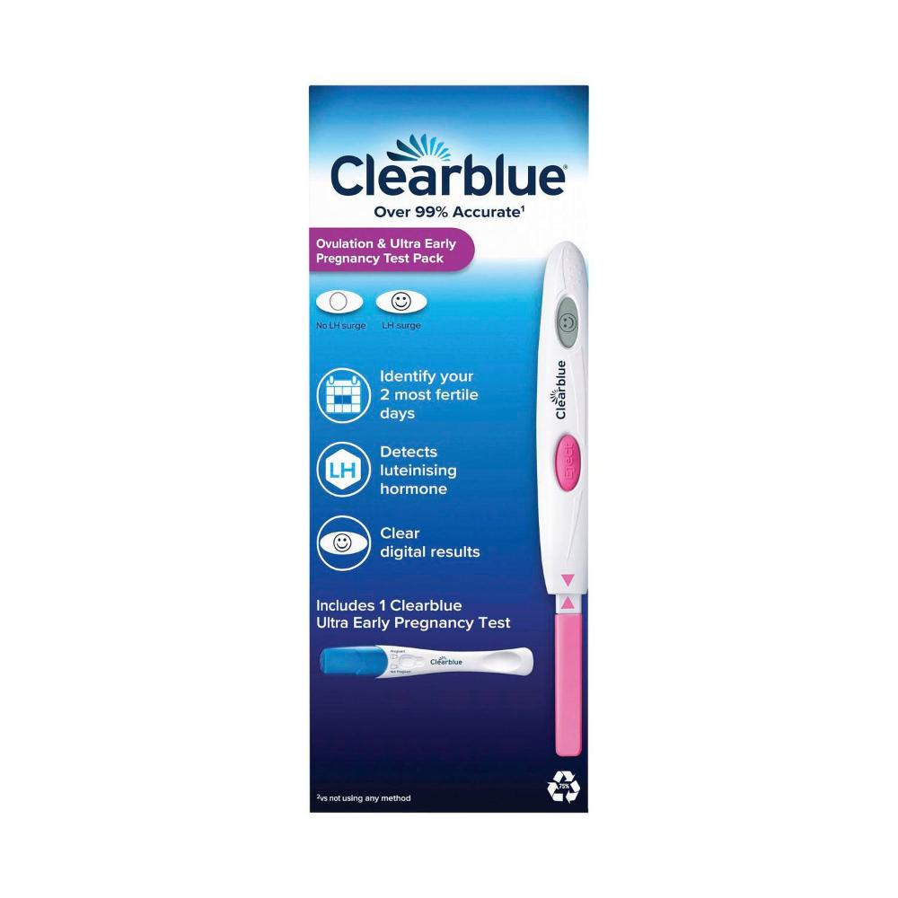 earblue Ovulation & Pregnancy Combo Test Kit 10+1 - 11 Pack