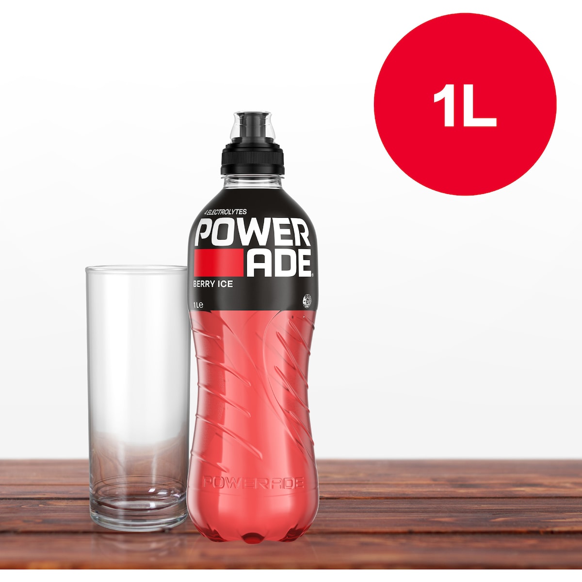 Powerade Isotonic Berry Ice Training & Recovery Pack Drink 1l