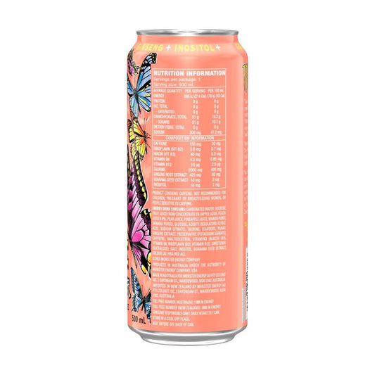 Monster Energy Can Energy Drink Papillon - 500mL