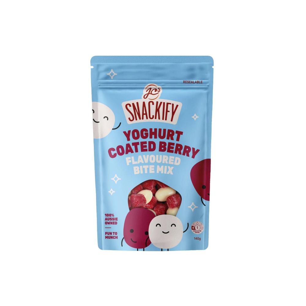 Snackify Yoghurt Coated Berry Bite Mix - 140 GRAM