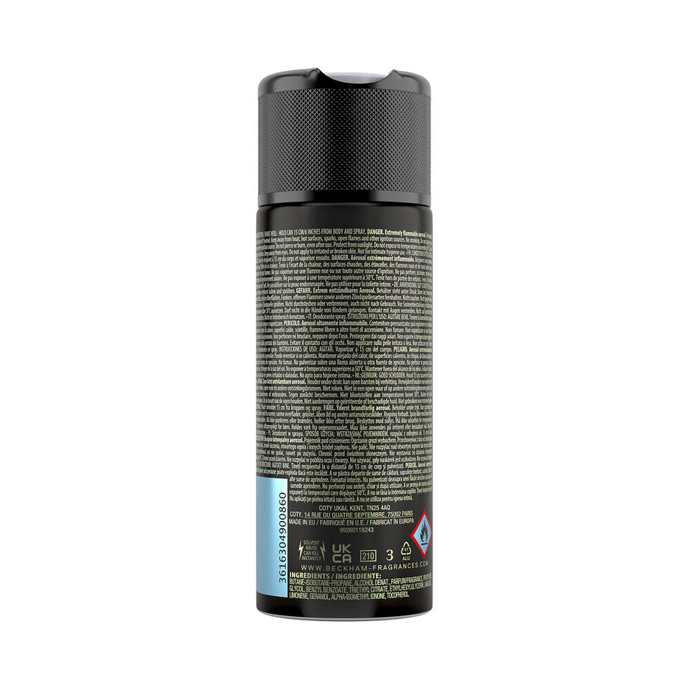 David Beckham True Instinct Deodorising Body Spray - 150mL