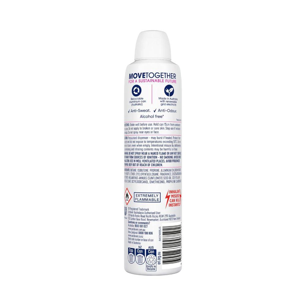 Rexona Women Deodorant 48hr Aerosol Sexy Bouquet - 250mL